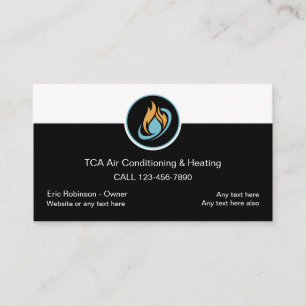 Meilleur Air Conditionné Carte de visite moderne