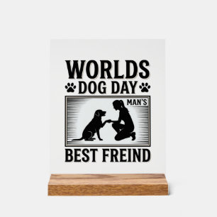Meilleur Ami de l'Homme Jour de Chien Vintage