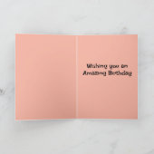 Meilleur Ami Funny Carte Anniversaire (Intérieur)