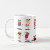 Meilleur Ami Garçons Et Filles Café Mug (Gauche)
