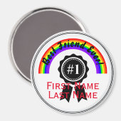 Meilleur Ami jamais Rainbow Magnet HAMbWG (Recto/Verso)