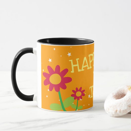 Meilleur Ami Joyeux Anniversaire Café Mug (Avec donut)