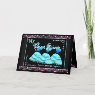 Meilleur Ami Maid of Honor Invitation Turquoise Go