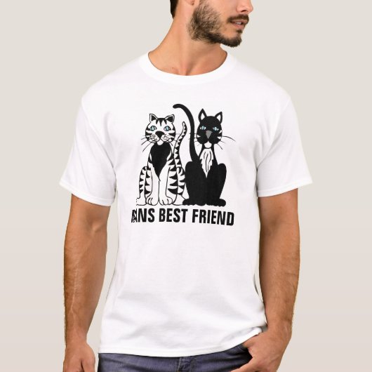 Meilleur Ami Mans, T-shirts Cat (Devant)