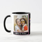 Meilleur Ami Moderne Pour Jamais Photo Mug (Gauche)