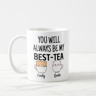 Meilleur Ami Nom Meilleur Bestie Mug