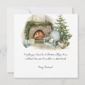 Meilleur Ami Personnalisé Bestie Carte de Noël (Dos)