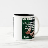 Meilleur Ami Personnalisé Café Mug (Devant droit)