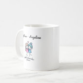 Meilleur Ami Personnalisé Forever Mug - Custom Nam (Devant gauche)