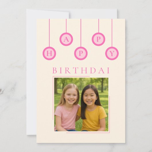 Meilleur Ami Photo Carte de voeux Anniversaire (Devant)