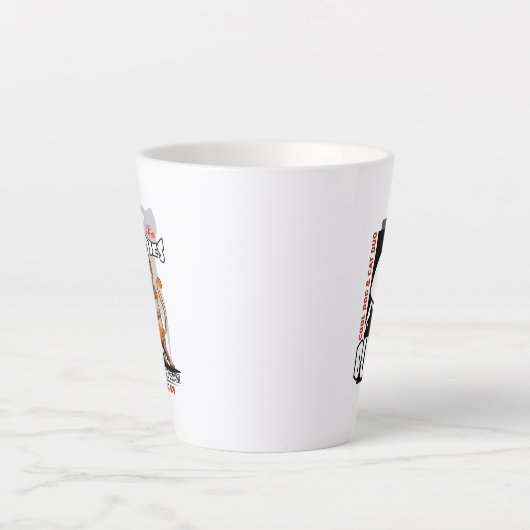 Meilleur Ami | Tasse Latte (Devant)
