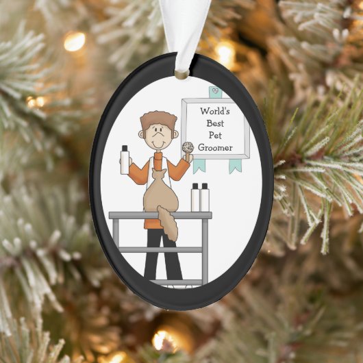 Meilleur Animal Groomer Kitty Chat Acrylique Ornem (Arbre)