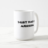 Meilleur Arizona Papa Et Père Katus Custom Mug (Devant droit)