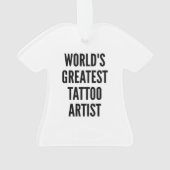 Meilleur Artiste De Tatouage Du Monde (dos)