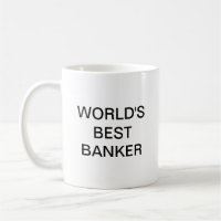 Meilleur banquier du monde en café Mug