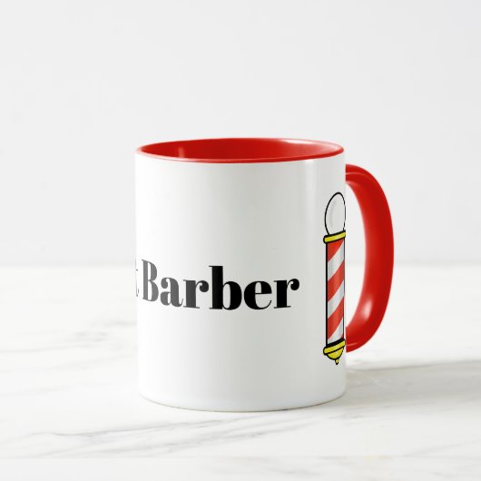 Meilleur Barber Mug (Devant droit)