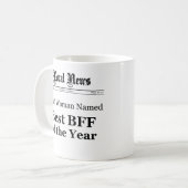 Meilleur BFF de l'année Mug (Devant gauche)