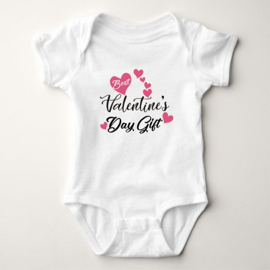 Meilleur body pour bébé pour la Saint-Valentin - C (Devant)