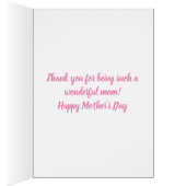 Meilleur Bonus Mondial Maman Joyeuse Fête des Mère (Intérieur (Droit))