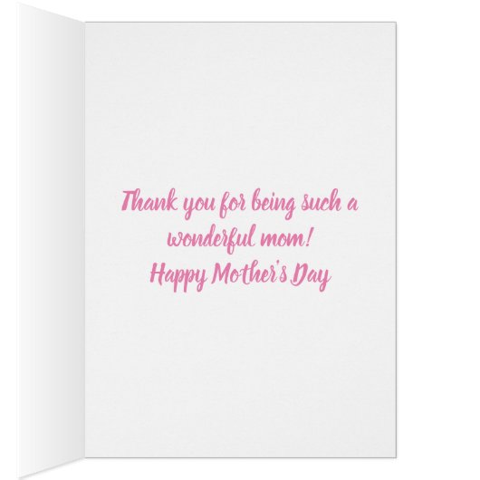 Meilleur Bonus Mondial Maman Joyeuse Fête des Mère (Intérieur (Droit))