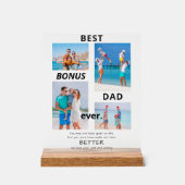 Meilleur Bonus Papa Ever Stepdad 4 Fête des pères  (Recto)