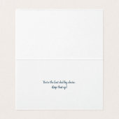 Meilleur Bonus Papa Jamais Fête des pères Enfants  (Inside Unfolded)