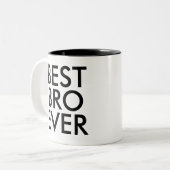 Meilleur Bro Jamais Mug | Brother idée cadeau (Devant gauche)