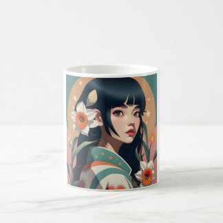 Meilleur cadeau : Anime Girl in Kimono Mug