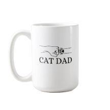 Meilleur cadeau de chat papa mug pour le propriéta