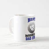 Meilleur cadeau de Morkie Dad Jamais Mug (Devant gauche)