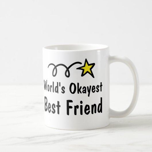 Meilleur cadeau de Mug Café Friend dans le monde O (Droite)