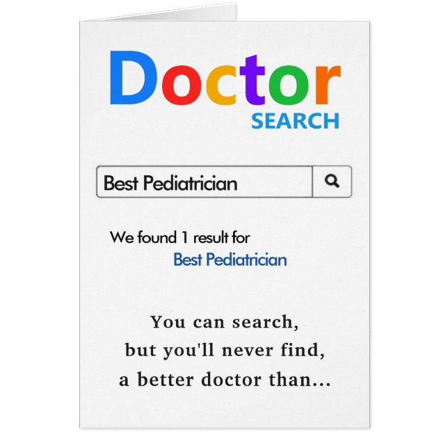 Meilleur cadeau du docteur (Devant)