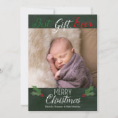 Meilleur cadeau Jamais Chalkboard photo Carte de N (Devant)