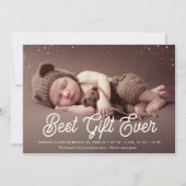 meilleur cadeau jamais vacances faire-part de nais (Devant)