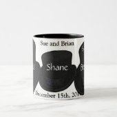 Meilleur cadeau Merci homme - Modèle de Mug deux t (Centre)