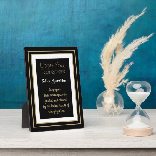 Meilleur cadeau ! Plaque tablette de bénédictions  (Côté)