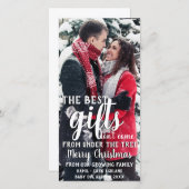 Meilleur Cadeau Sous La Faire-part De Grossesse Ar (Devant / Derrière)