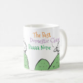 Meilleur café domestique propre Mug (Devant droit)