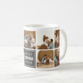 Meilleur café Stepdad Jamais Mug (Devant droit)