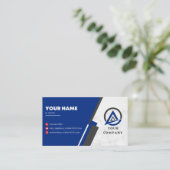 Meilleur Carte de visite de design professionnel (Debout devant)