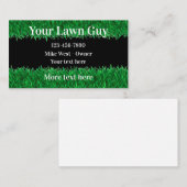 Meilleur Carte de visite de service de pelouse bud (Devant / Derrière)