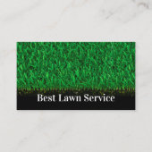 Meilleur Carte de visite local de pelouse (Devant)