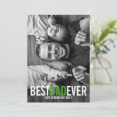 Meilleur Carte photo de Fêtes des pères papa Ever (Debout devant)