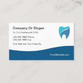 Meilleur Cartes de visite de rendez-vous dentaire  (Devant)