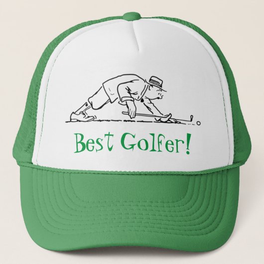 Meilleur Casquette Golfer (Devant)