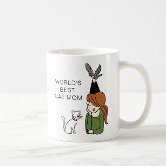 Meilleur Cat Mom Coffee Mug au monde