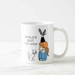 Meilleur Cat Mom Coffee Mug au monde