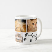 Meilleur Chat Maman 7 Photo Collage Mug (Devant droit)