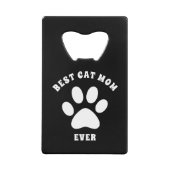 Meilleur Chat Maman Jour Texte Personnalisé (Devant)