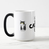Meilleur chat Maman Mug magique (Gauche)
